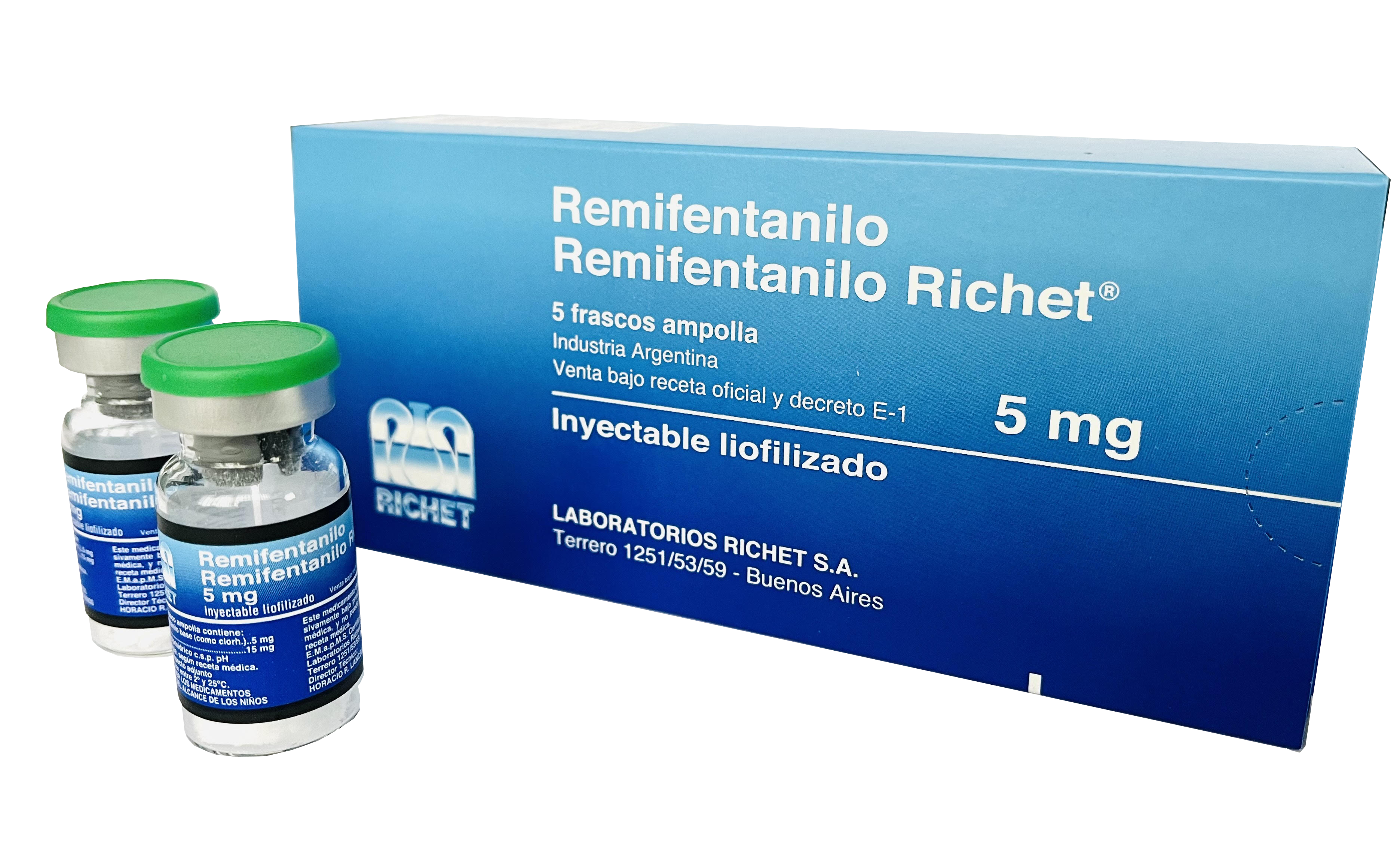 Remifentanilo Richet 5 mg