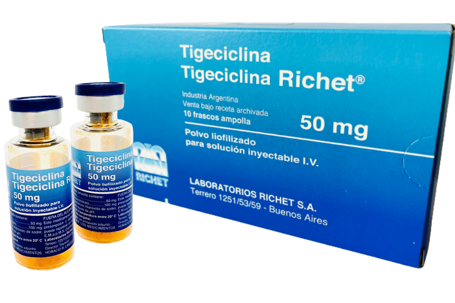 Tigeciclina Richet 50 mg