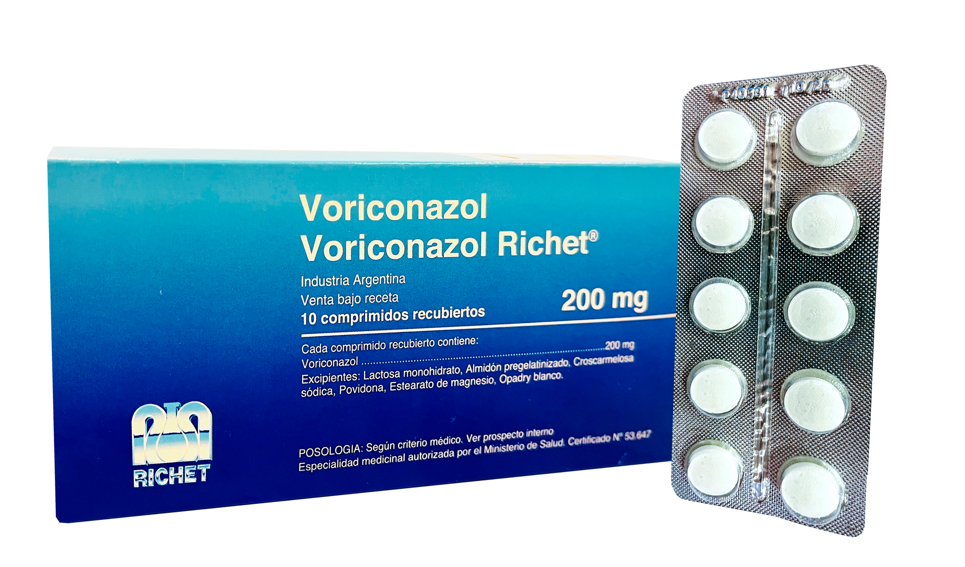 Voriconazol Richet 200 mg