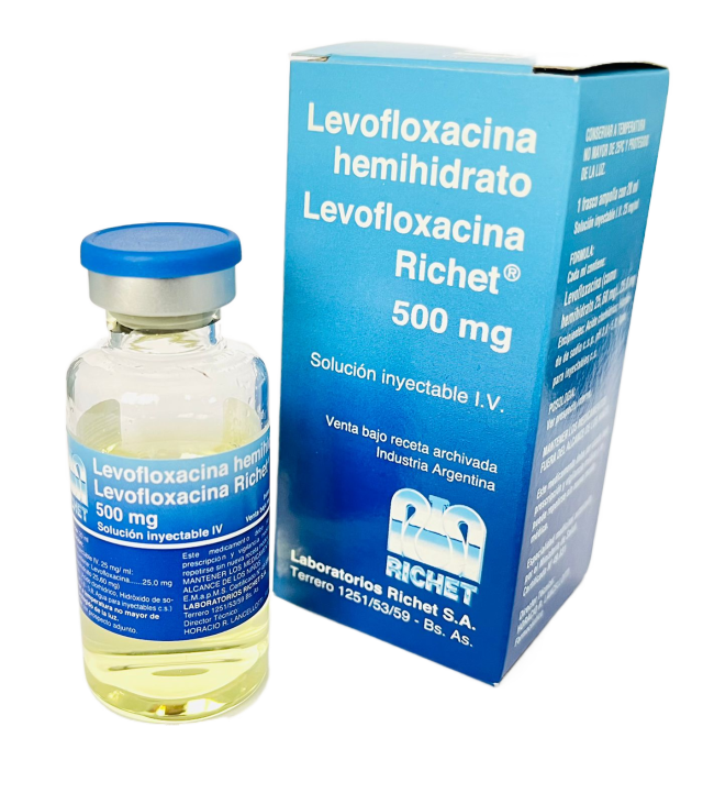 Levofloxacina Richet 500 mg